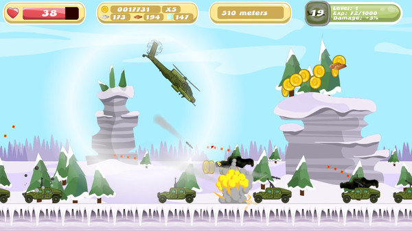 Screenshot z Endless Treasure Hunt