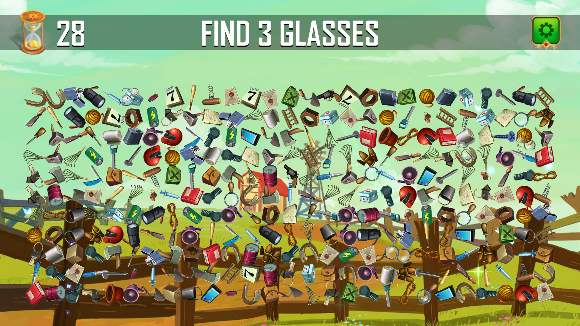 #3. Hidden Object - Tools (Steam) 由: Boogygames Studios