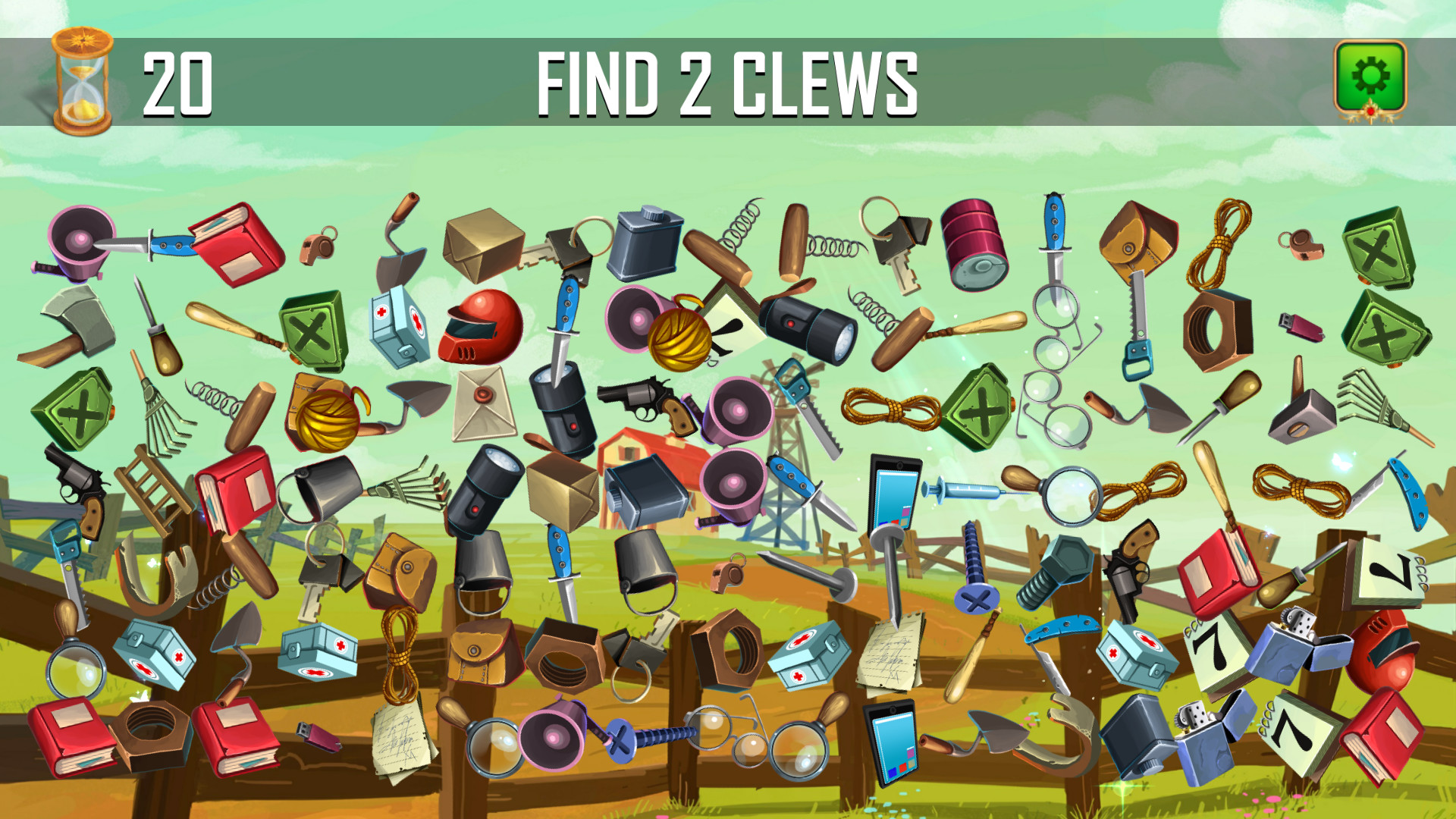 #6. Hidden Object - Tools (Steam) 由: Boogygames Studios