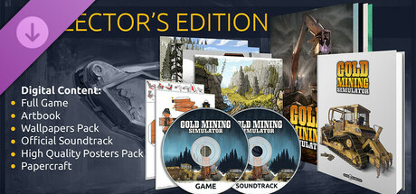 Capa de Gold Mining Simulator - Collector's Edition Upgrade