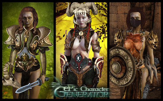 ePic Character Generator - Season #2: Female Barbarian