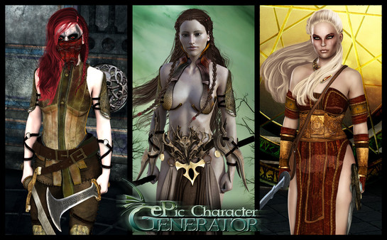 ePic Character Generator - Season #2: Female Barbarian