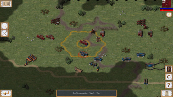 Screenshot z Fire and Fury: English Civil War