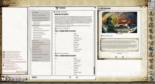 Fantasy Grounds - Pathfinder RPG - Ultimate Magic (PFRPG)