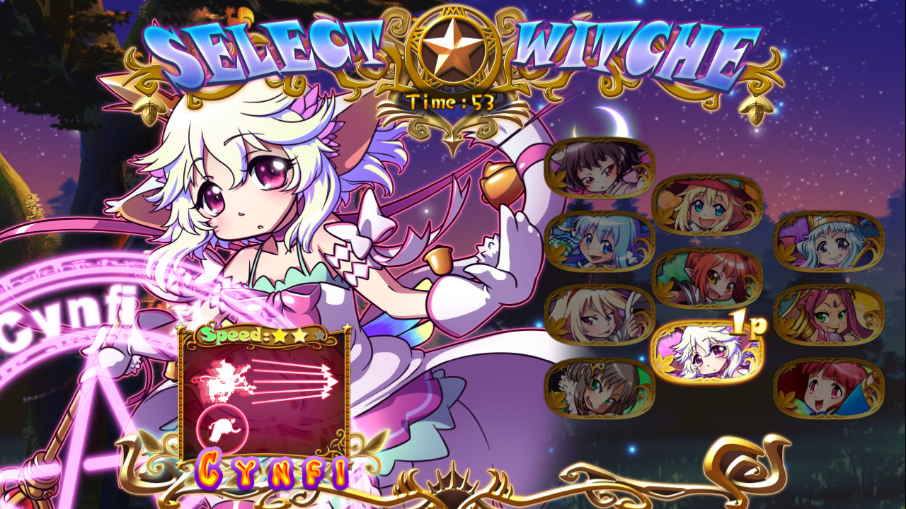 Trouble Witches Origin,additional character : Cynfi Featured Screenshot #1