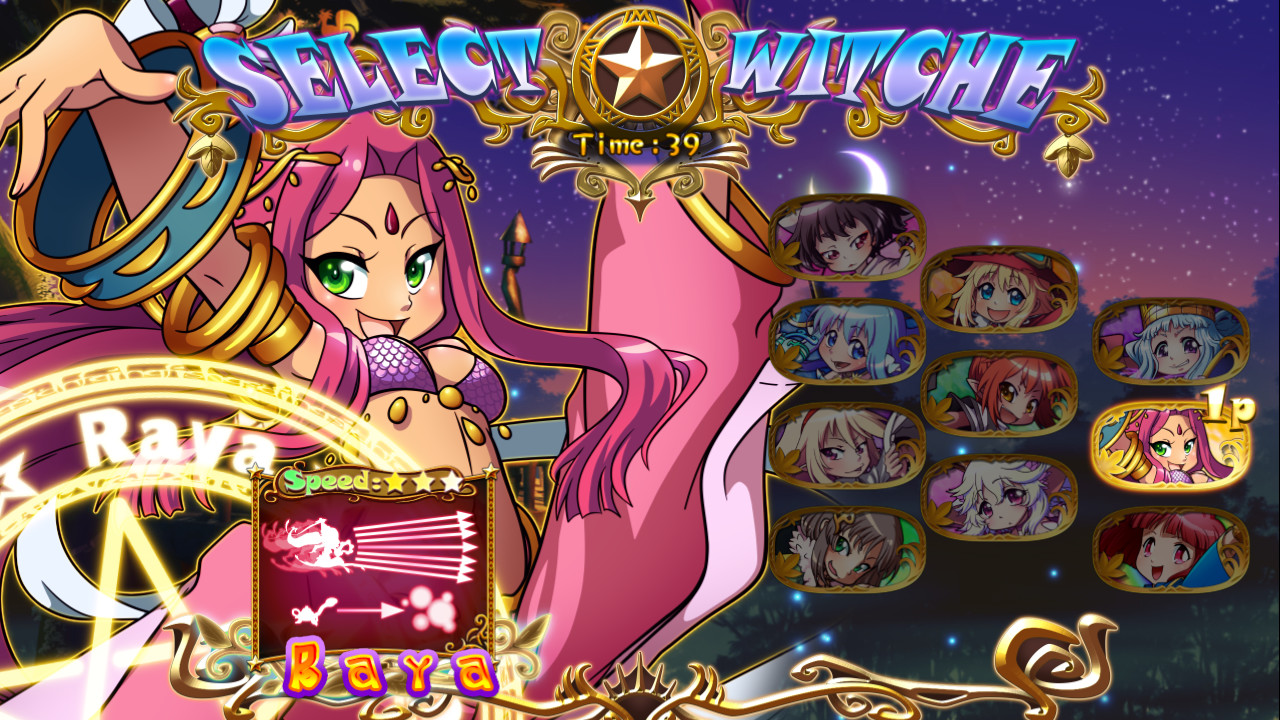 Trouble Witches Origin,additional character : Raya Featured Screenshot #1