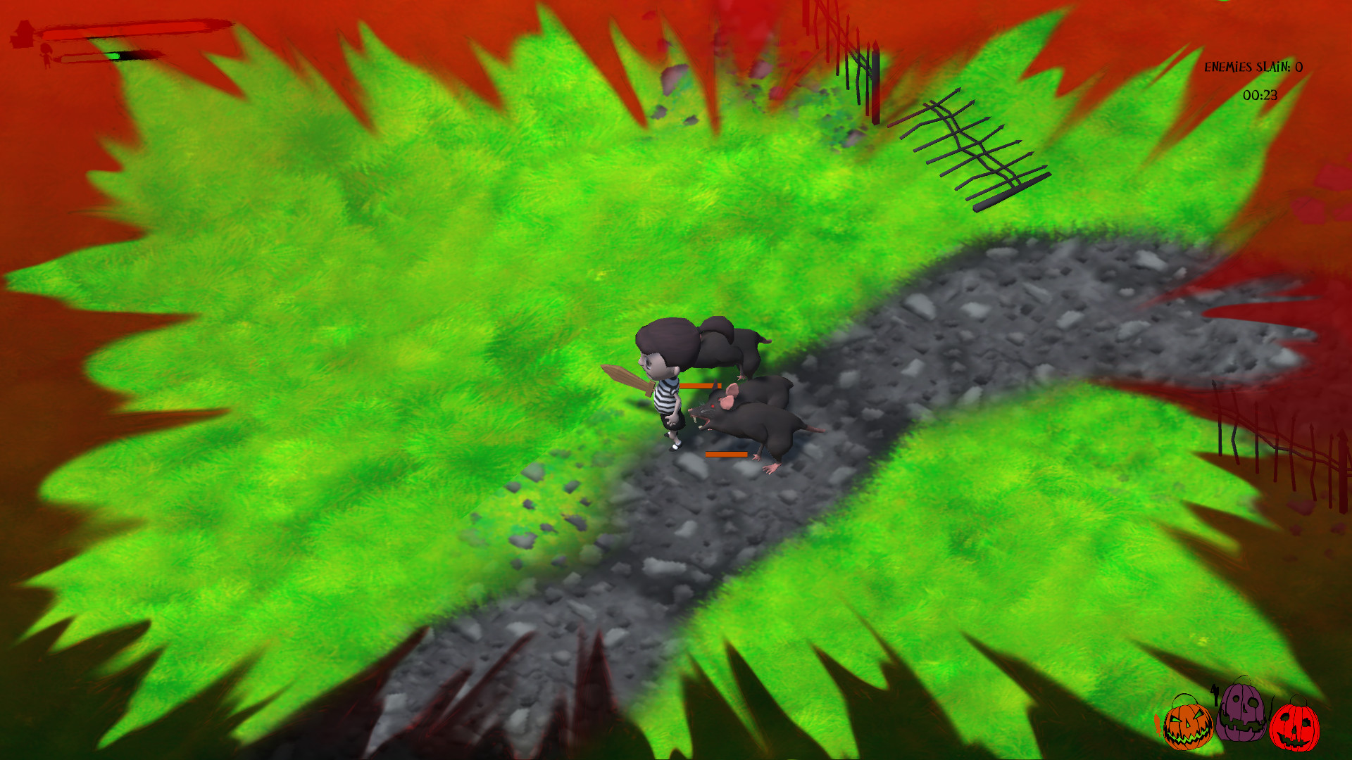 #9. Halloween Knight (Steam) De: Chris Patton