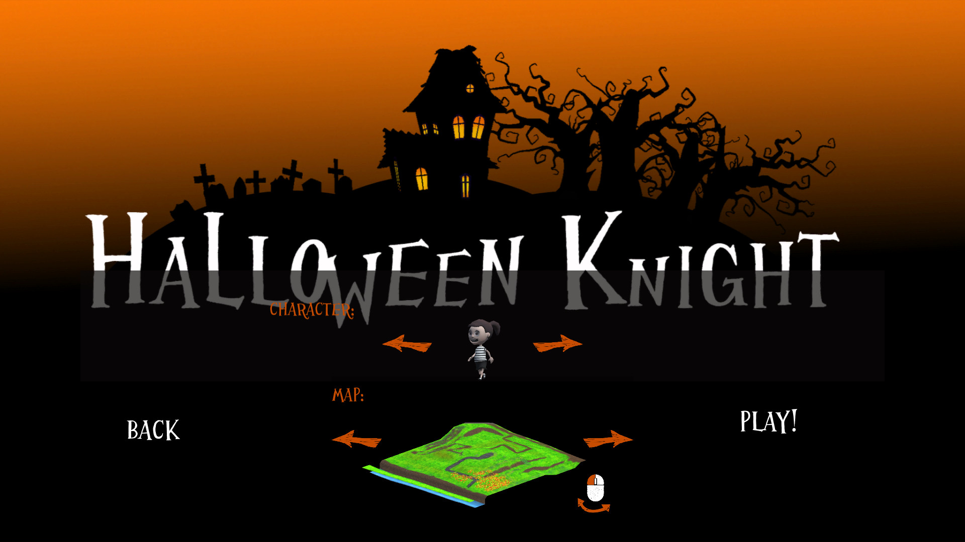 #8. Halloween Knight (Steam) De: Chris Patton