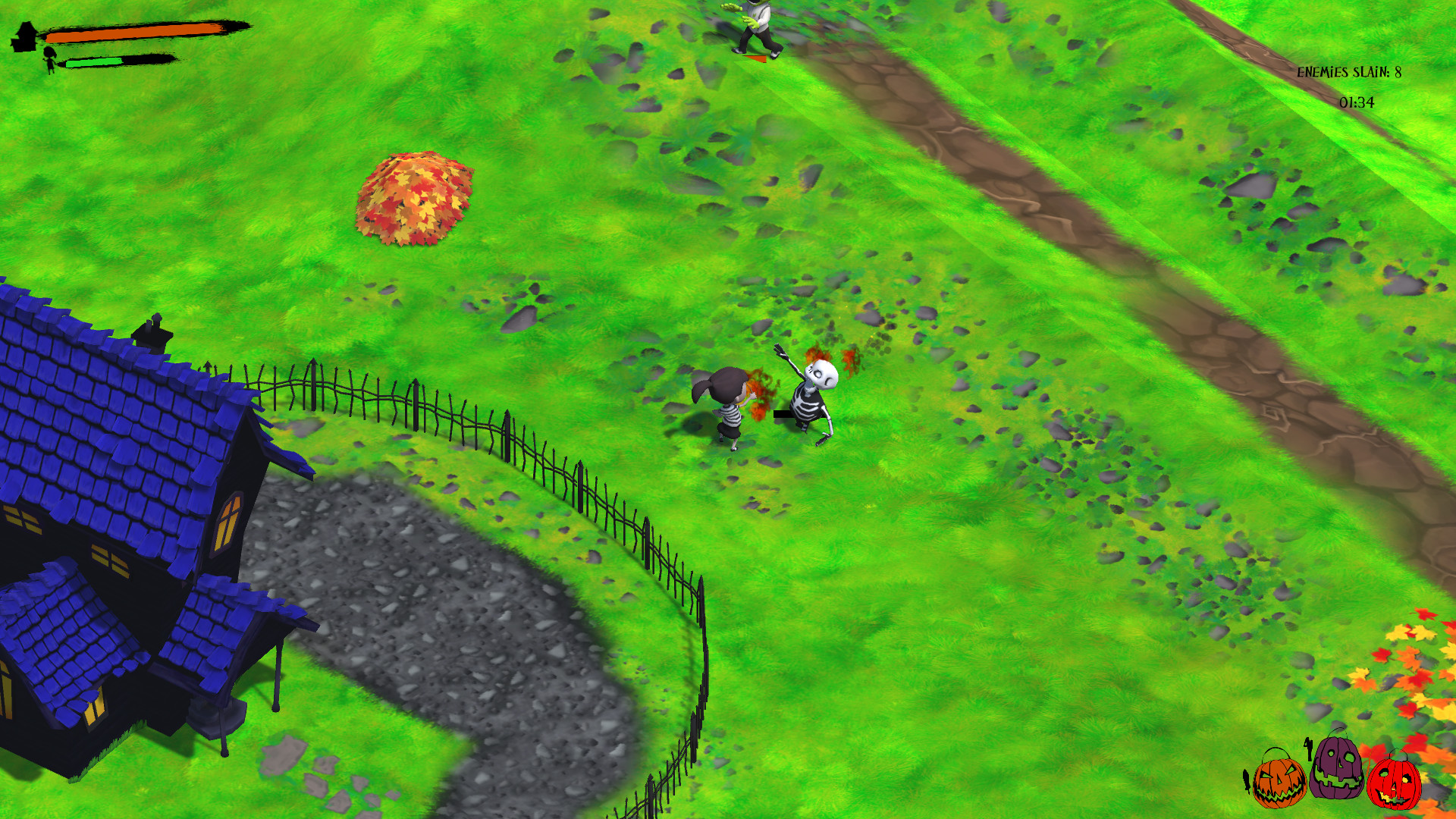 #10. Halloween Knight (Steam) De: Chris Patton
