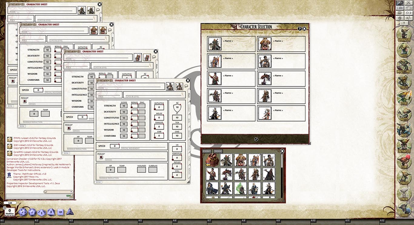 Fantasy Grounds - Pathfinder Iconic Portrait Pack (PFRPG)のスクリーンショット 1