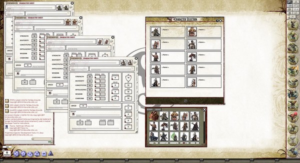 Fantasy Grounds - Pathfinder Iconic Portrait Pack (PFRPG)