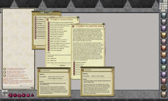 Fantasy Grounds - Mythic Monsters #10: Sea Monsters (PFRPG)
