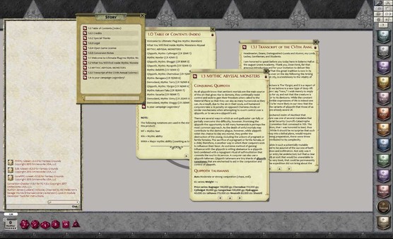 Fantasy Grounds - Mythic Monsters #8: Abyssal (PFRPG)