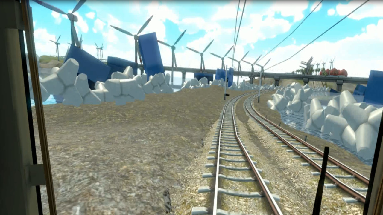 #2. 鉄道運転士VR (Steam) 由: CRAVA,Inc.