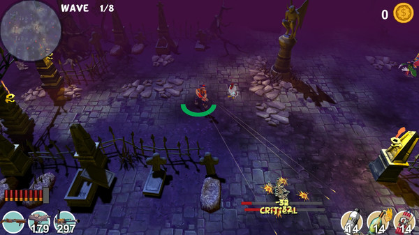 Screenshot z Mad Gardener: Zombie Massacre
