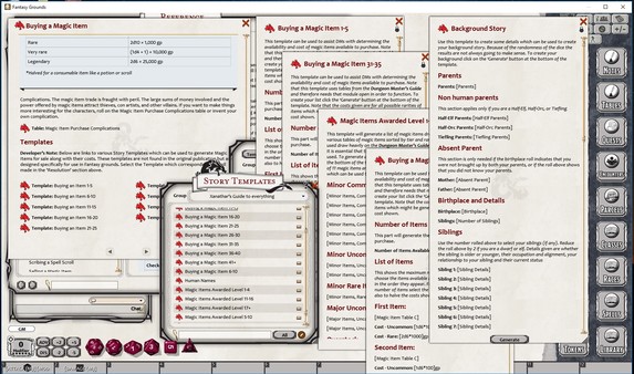 Fantasy Grounds - D&D Xanathar's Guide to Everything