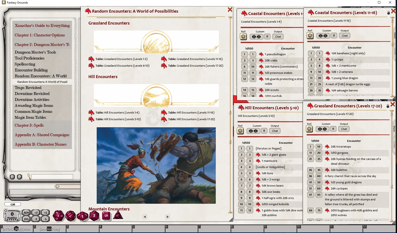 Fantasy Grounds - D&D Xanathar's Guide to Everything Featured Screenshot #1