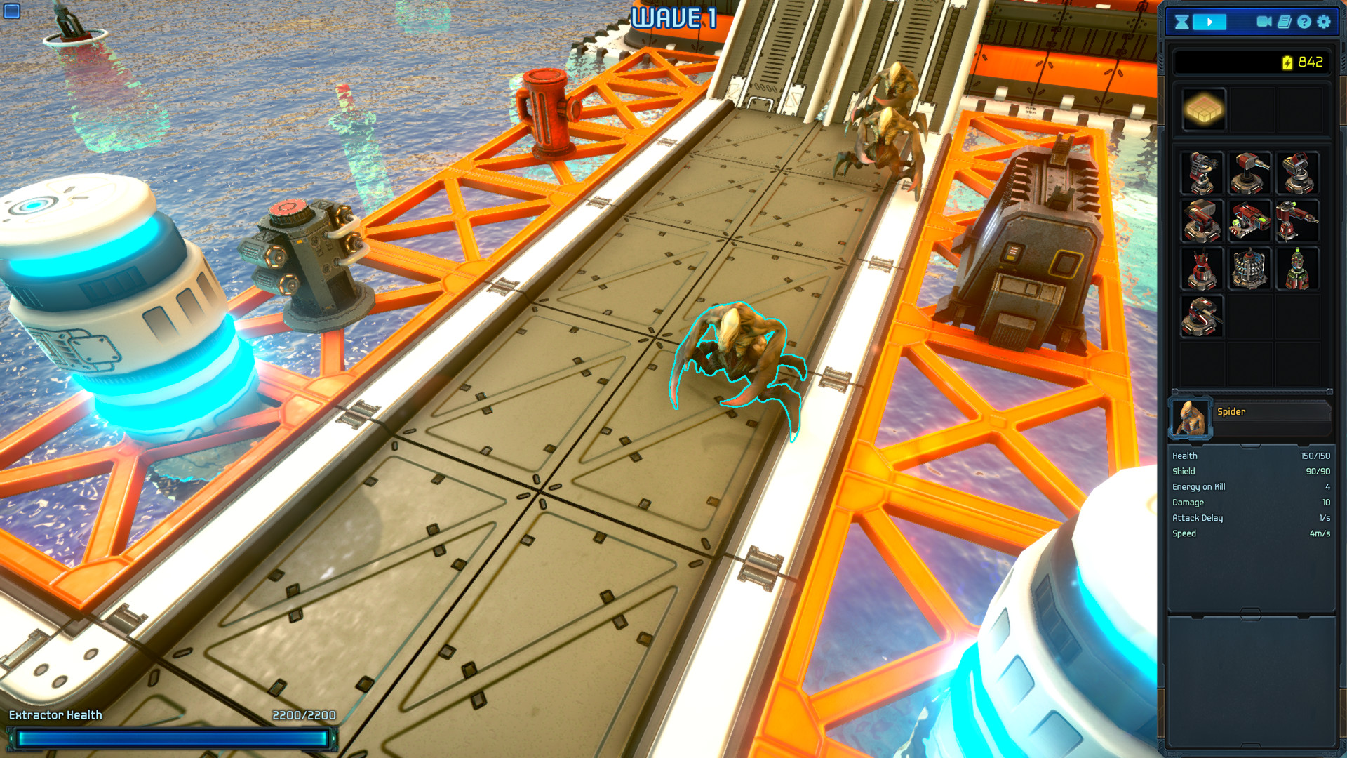 #6. Defense Task Force - Sci Fi Tower Defense (Steam) By: ChillX Ltd