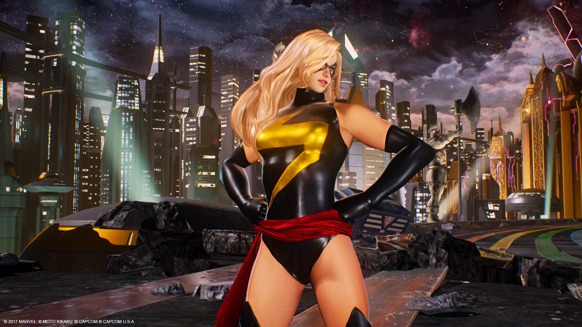 Marvel vs. Capcom: Infinite - Captain Marvel Warbird Costume Featured Screenshot #1