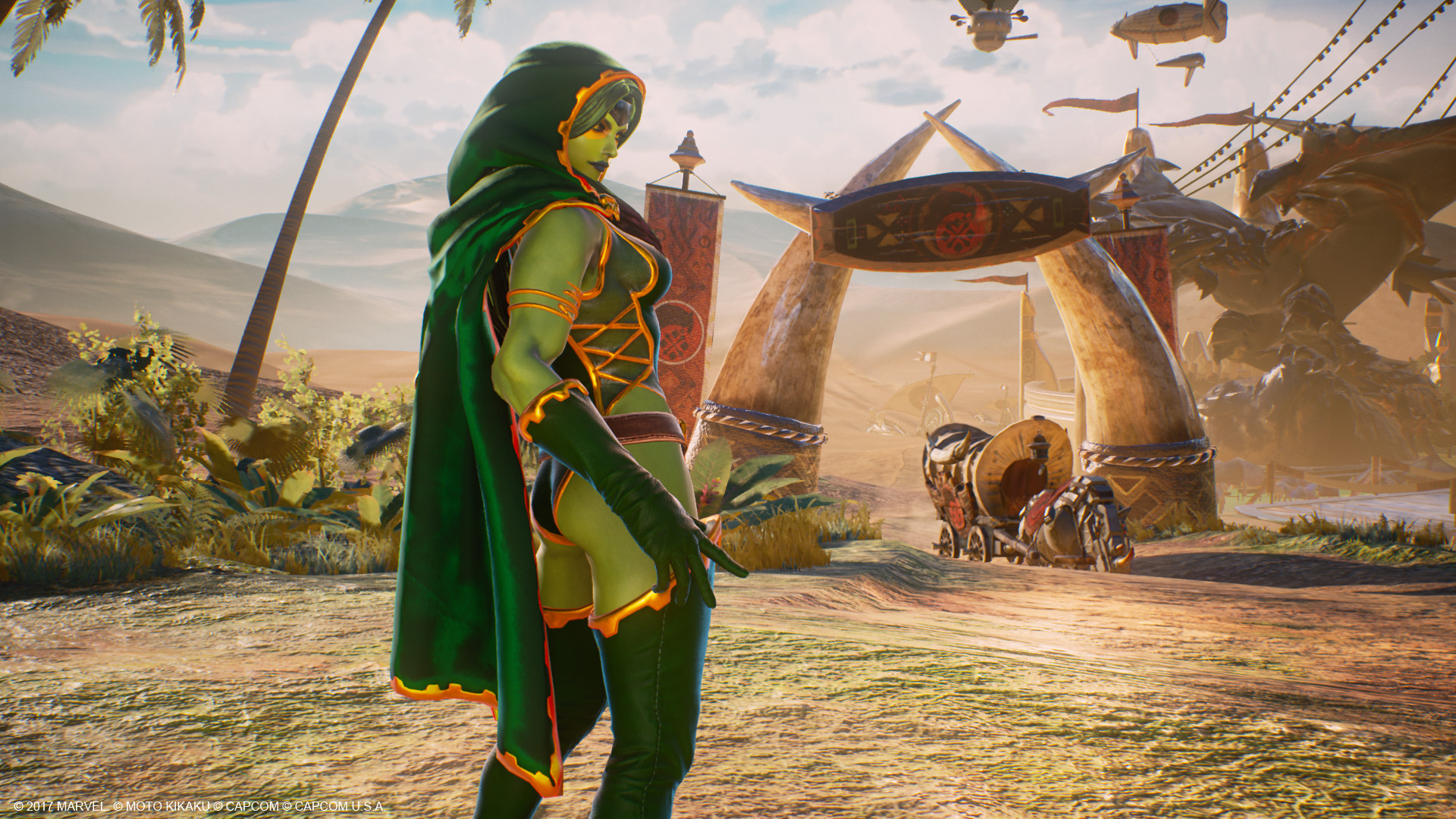 Marvel vs. Capcom: Infinite - Gamora Classic Costume Featured Screenshot #1