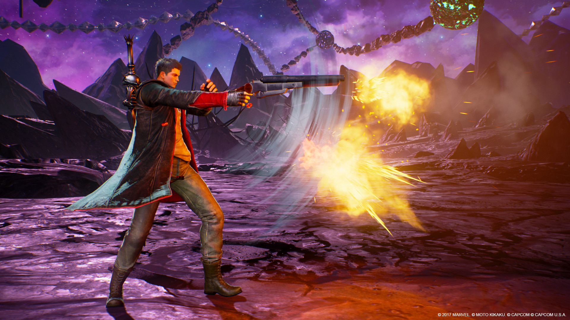 Marvel vs. Capcom: Infinite - Dante Nephilim Costume Featured Screenshot #1