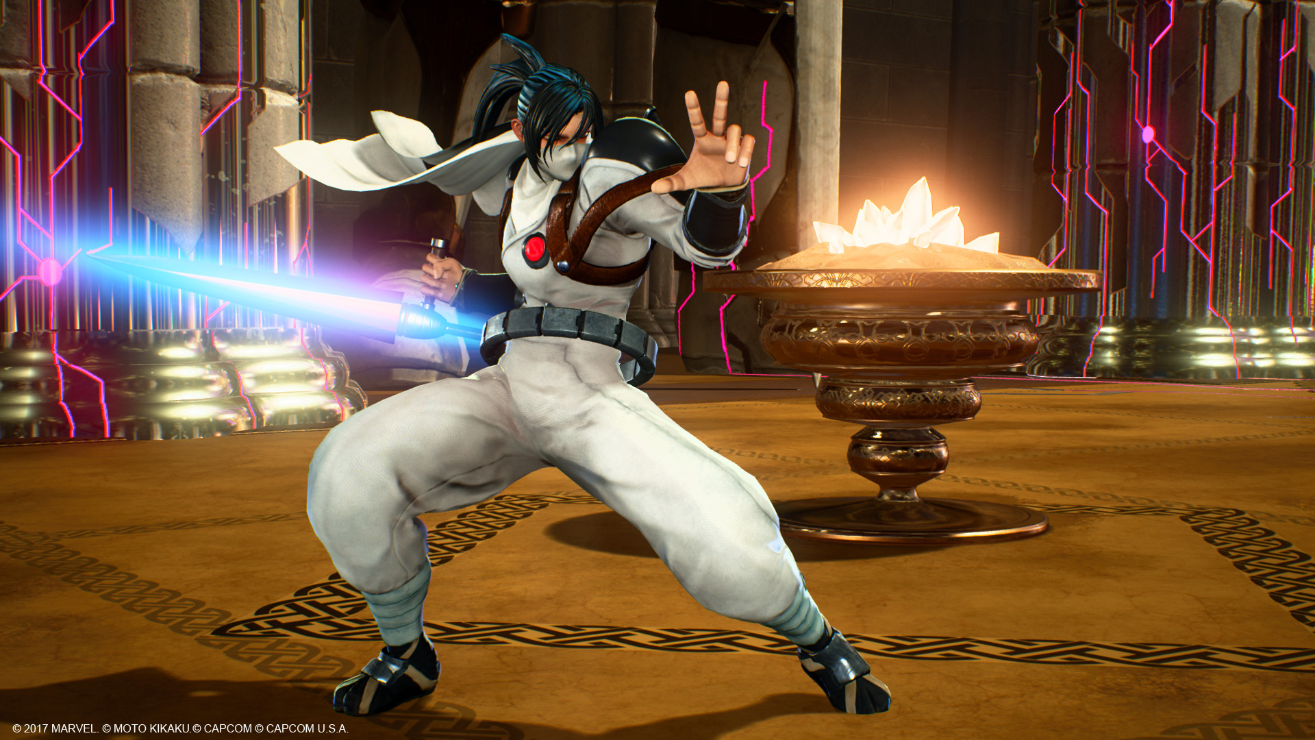 Marvel vs. Capcom: Infinite - Strider Hien Costume Featured Screenshot #1