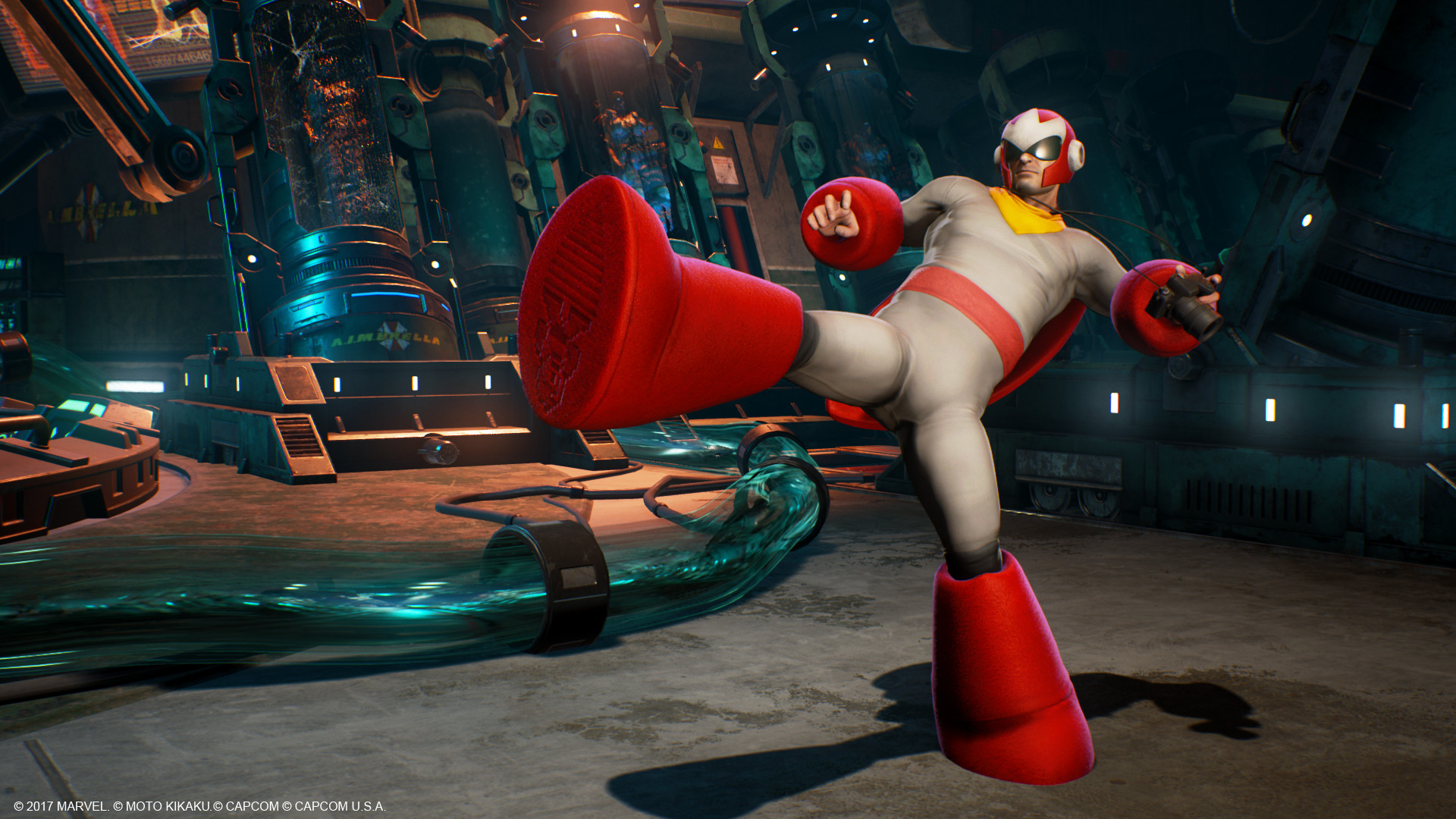 Marvel vs. Capcom: Infinite - Frank West Proto Man Costume Featured Screenshot #1