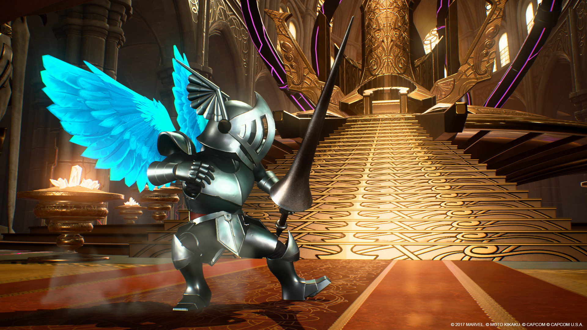 Marvel vs. Capcom: Infinite - Arthur Fallen Angel Armor Costume Featured Screenshot #1