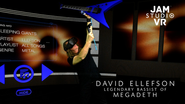 Jam Studio VR - David Ellefson Metal Factory