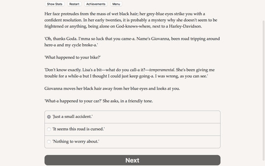 Screenshot z Highlands, Deep Waters