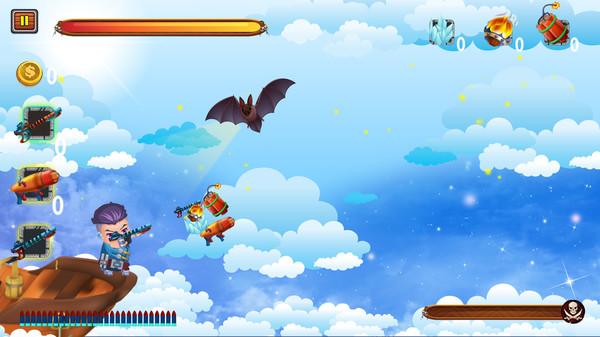 Captain vs Sky Pirates — gameplay screenshot 1