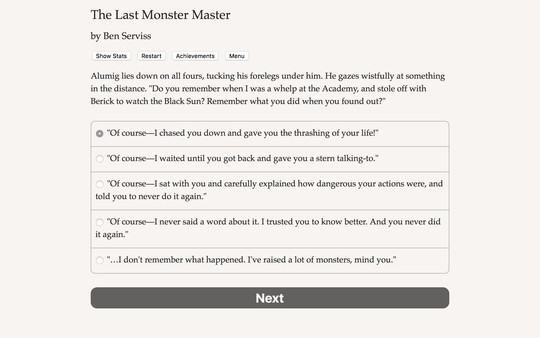 Screenshot z The Last Monster Master
