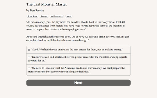 Screenshot z The Last Monster Master