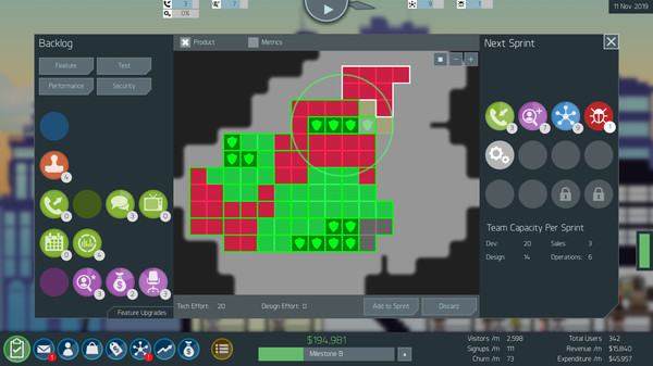 Screenshot z Startup Freak