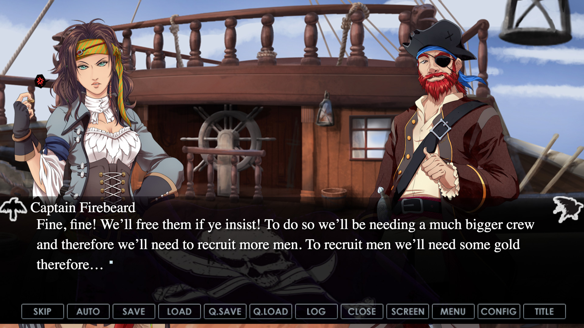 #2. Captain Firebeard and the Bay of Crows (Steam) By: Sapphire Dragon Productions