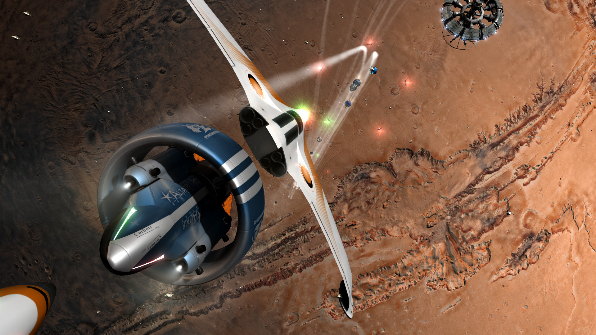 Orbital Racer gameplay screenshot 5
