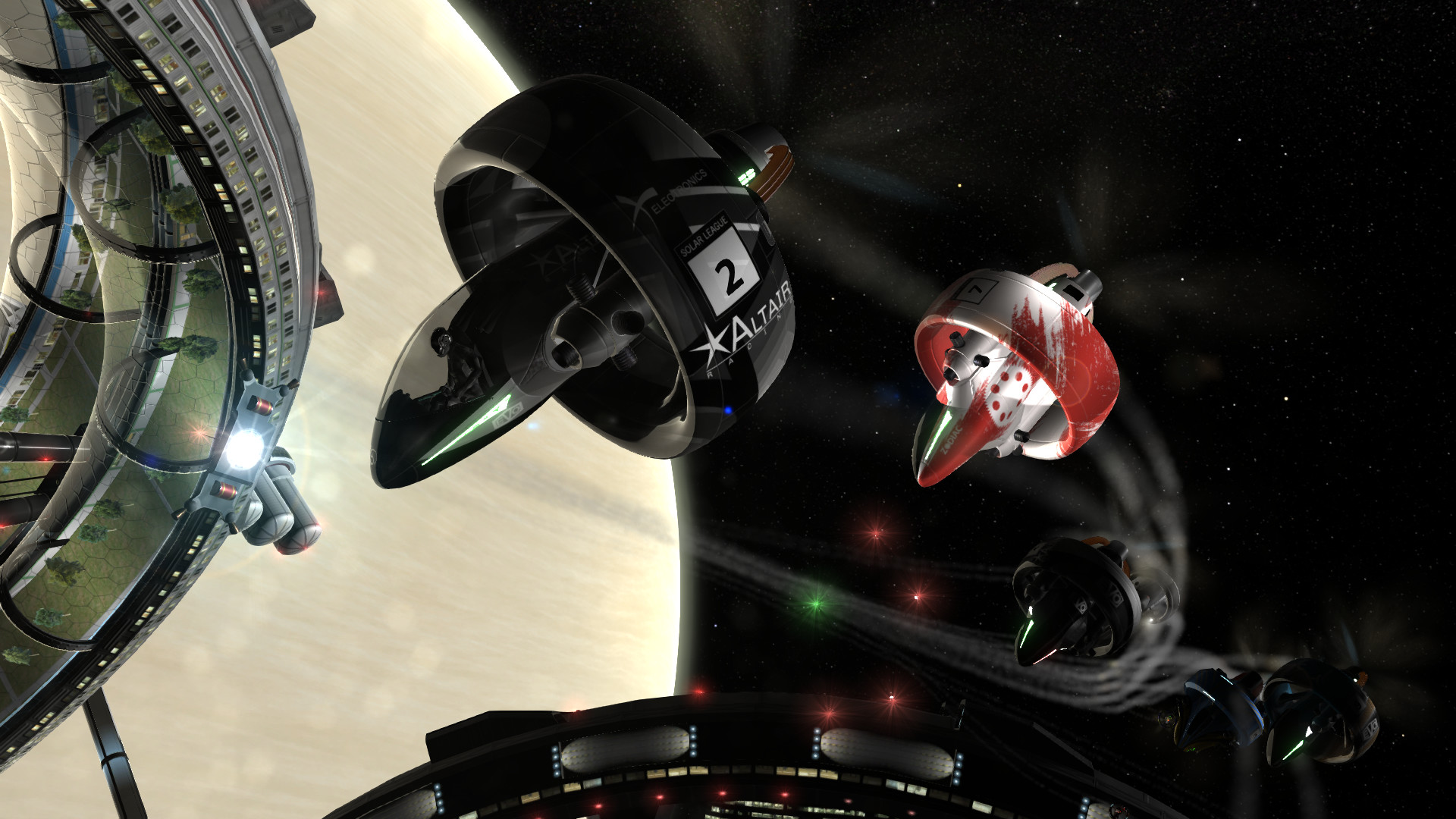 Orbital Racer gameplay screenshot 4