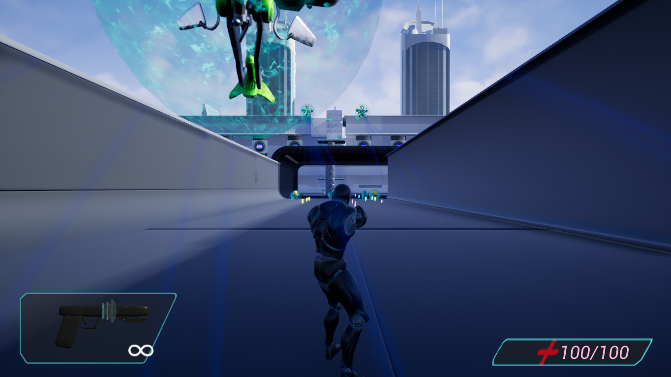 Cyborg Invasion Shooter screenshot #1
