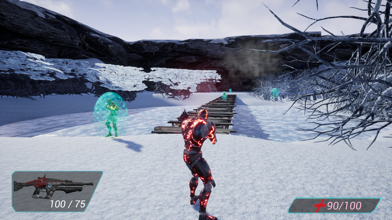 Cyborg Invasion Shooter screenshot #4