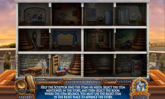 Screenshot z Dark Canvas: Blood and Stone Collector's Edition