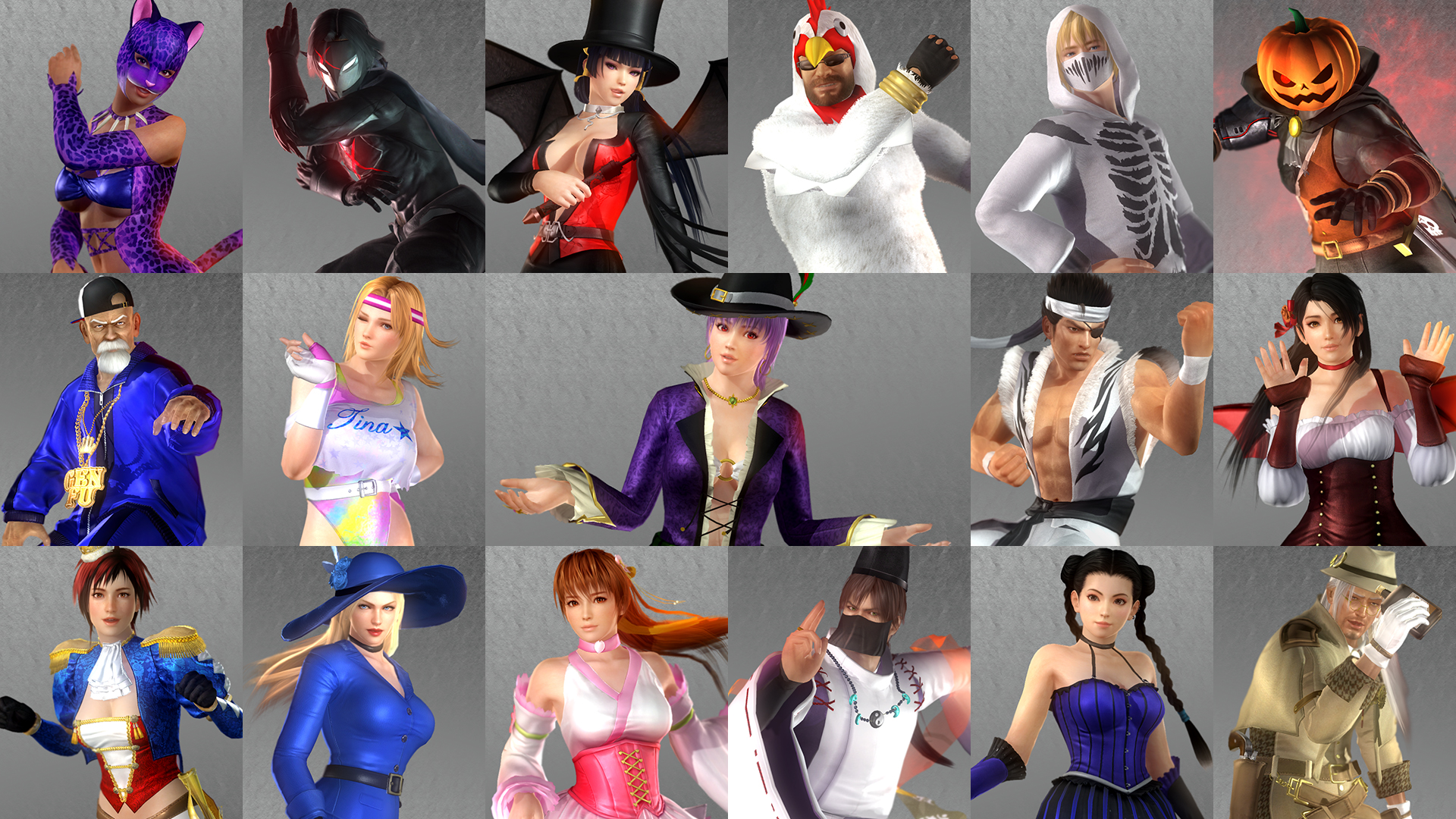 DOA5LR Halloween Costumes 2017 Full Set Featured Screenshot #1