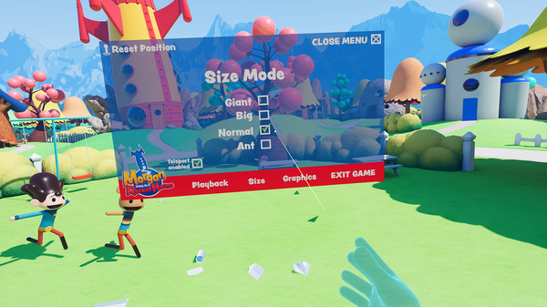 Screenshot z Morgan lives in a Rocket House in VR