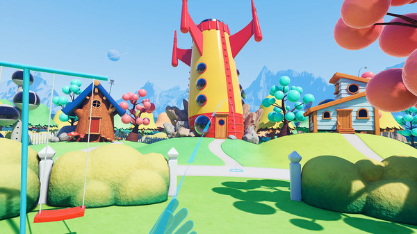 Screenshot z Morgan lives in a Rocket House in VR