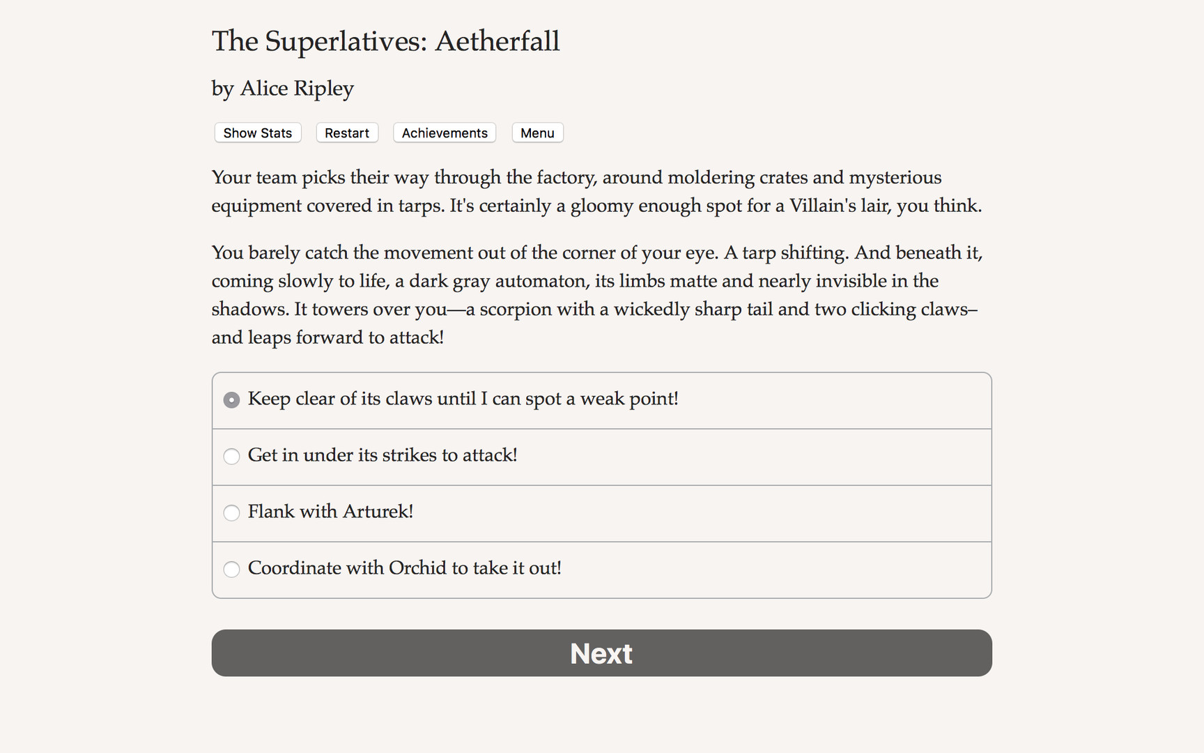 The Superlatives: Aetherfall Featured Screenshot #1