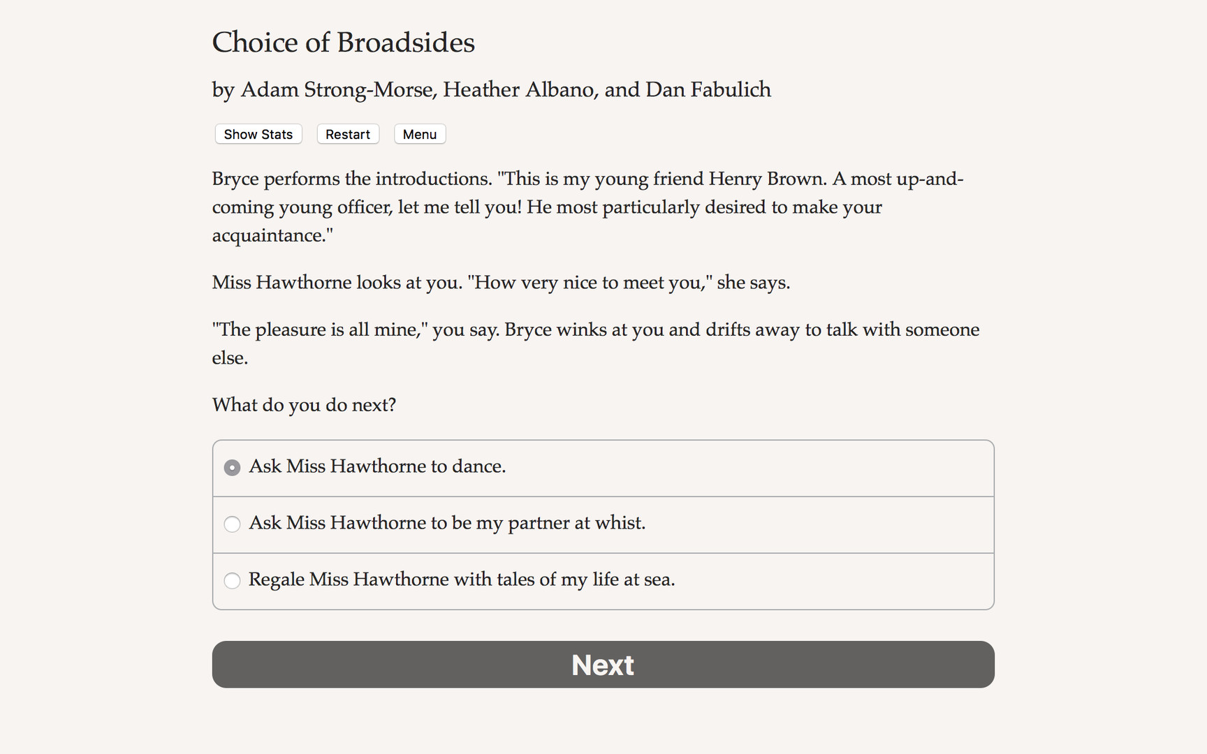 Choice of Broadsides screenshot #5