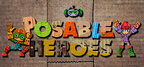 Posable Heroes Cover Image