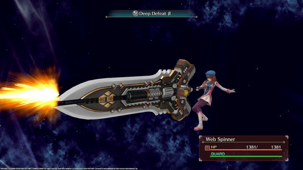 Screenshot z Dark Rose Valkyrie