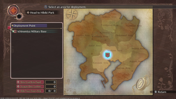 Screenshot z Dark Rose Valkyrie