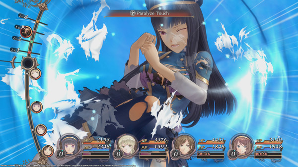 Screenshot z Dark Rose Valkyrie