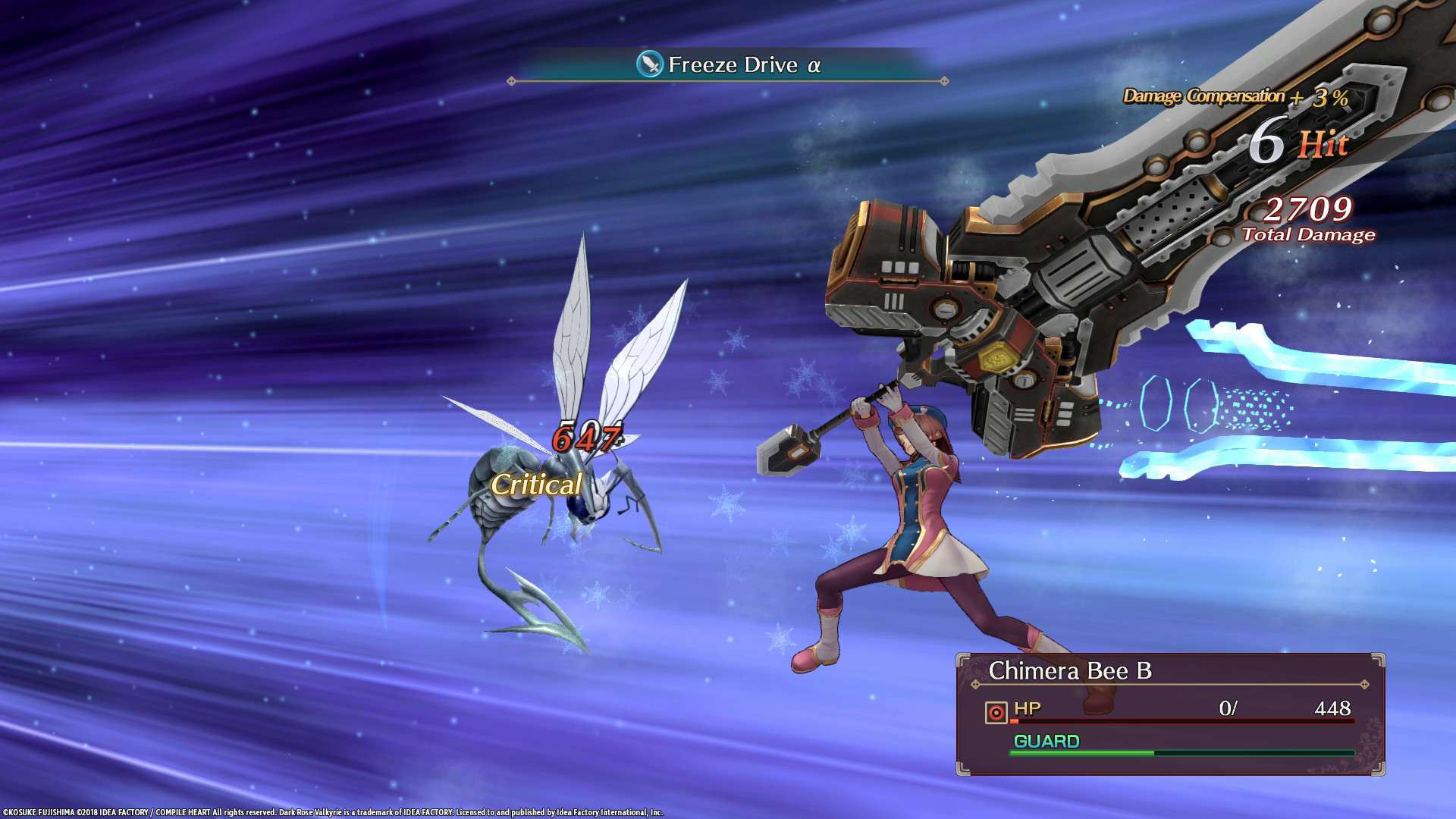 Dark Rose Valkyrie screenshot #1